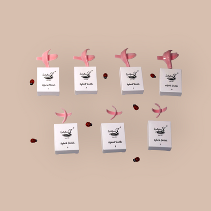 Hybrid Silicone Lash Lift Shields – Individual Size Options
