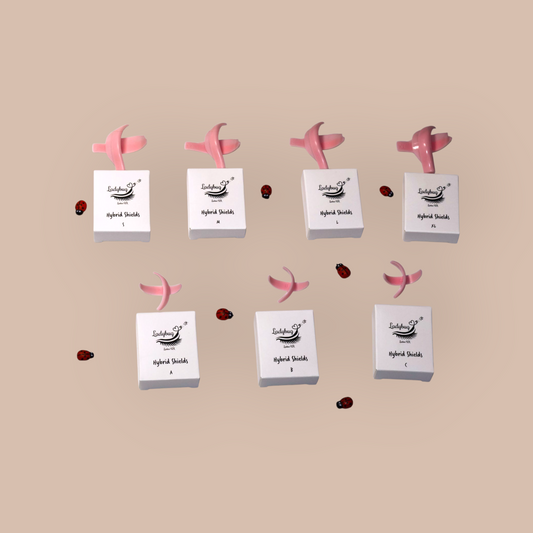Hybrid Silicone Lash Lift Shields – Individual Size Options