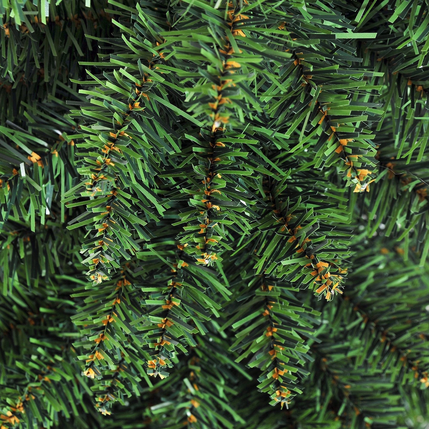 7FT Artificial Pine Pencil Slim Christmas Tree with 499 Branch Tips Xmas Holiday Décor with Stand Green
