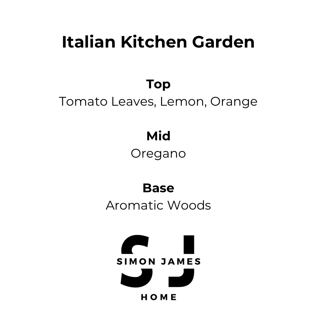 Italian Kitchen Garden Handmade Soy Wax Candle