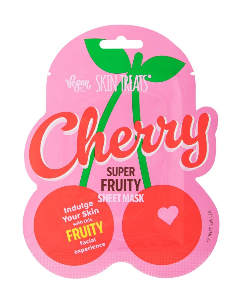 Cherry sheet mask