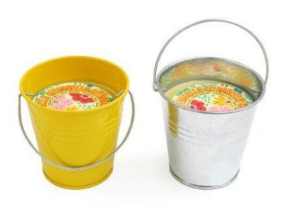Citronella bucket candle
