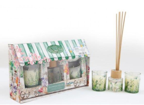 Flower shop candle & diffuser gift set