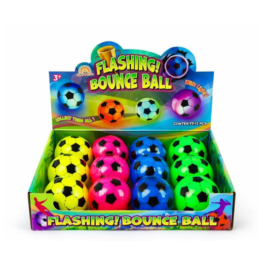 Flashing bounce ball