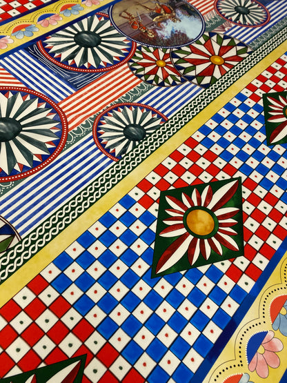 Sicilian Caretto Pattern Fabric