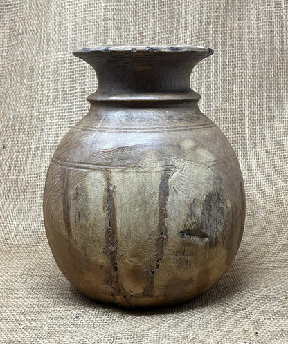 Vintage Teak Vase KX3112