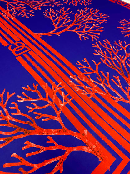 Coral Pattern Fabric Panel – Multiple Fabric Options, Sold by Metre