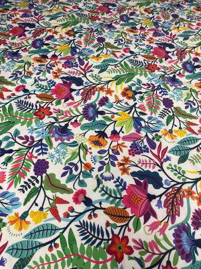 Floral Design Upholstery Fabric - Floral Print for Home Decor and Furniture