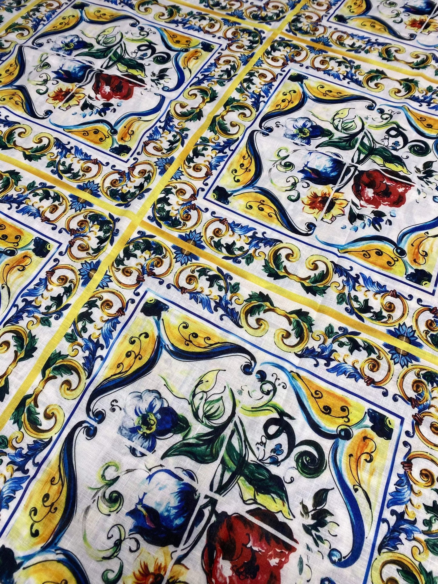 Big Mojalica Design Linen Fabric for Stylish Home Decor