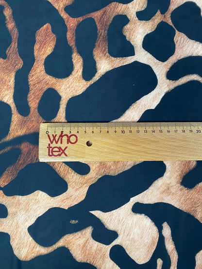 Big Leopard Print Fabric – Fabric by Metre, Multiple Options for Sewing & Dressmaking