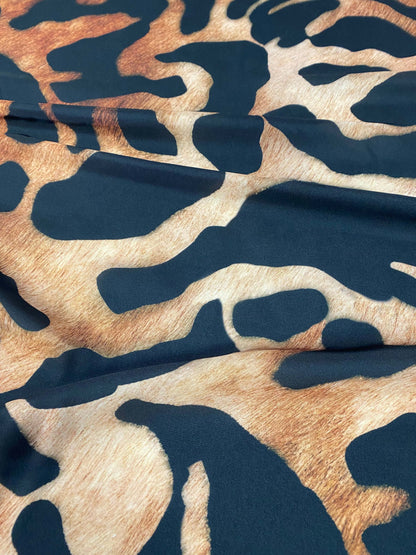 Big Leopard Print Fabric – Fabric by Metre, Multiple Options for Sewing & Dressmaking