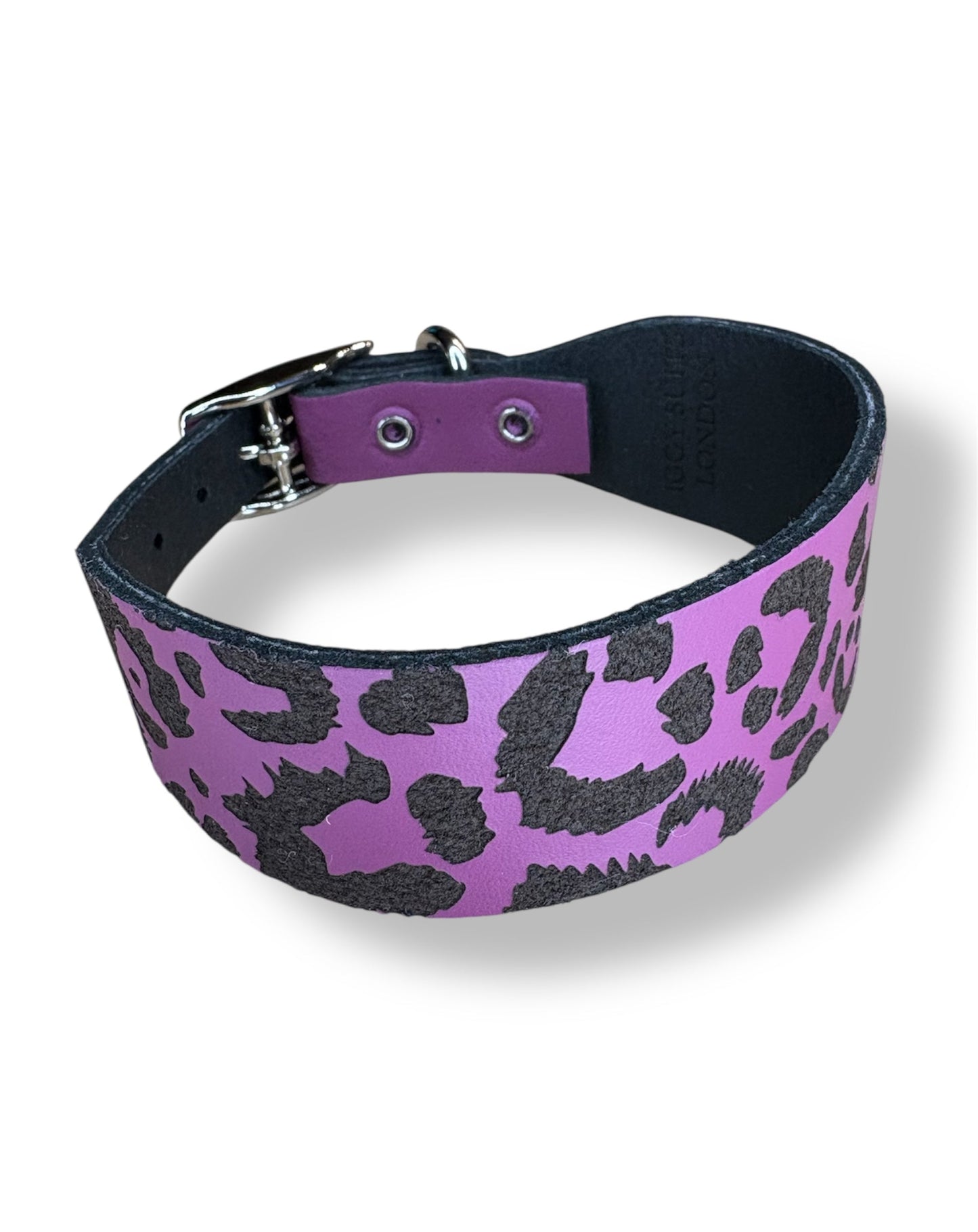 Leather Collar - Leopard