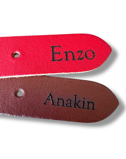 Leather Collar - Tattoo Flash