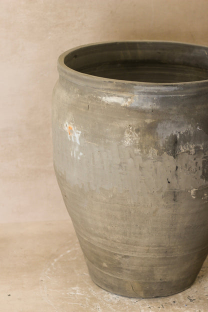 Large Grey Asian Pots - LG03