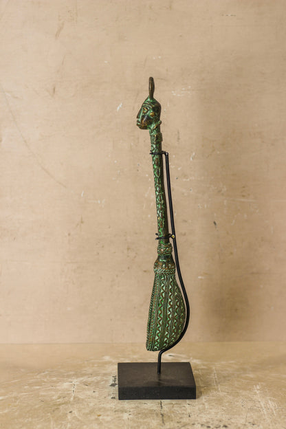 Benin Bronze Spoon - 143.1