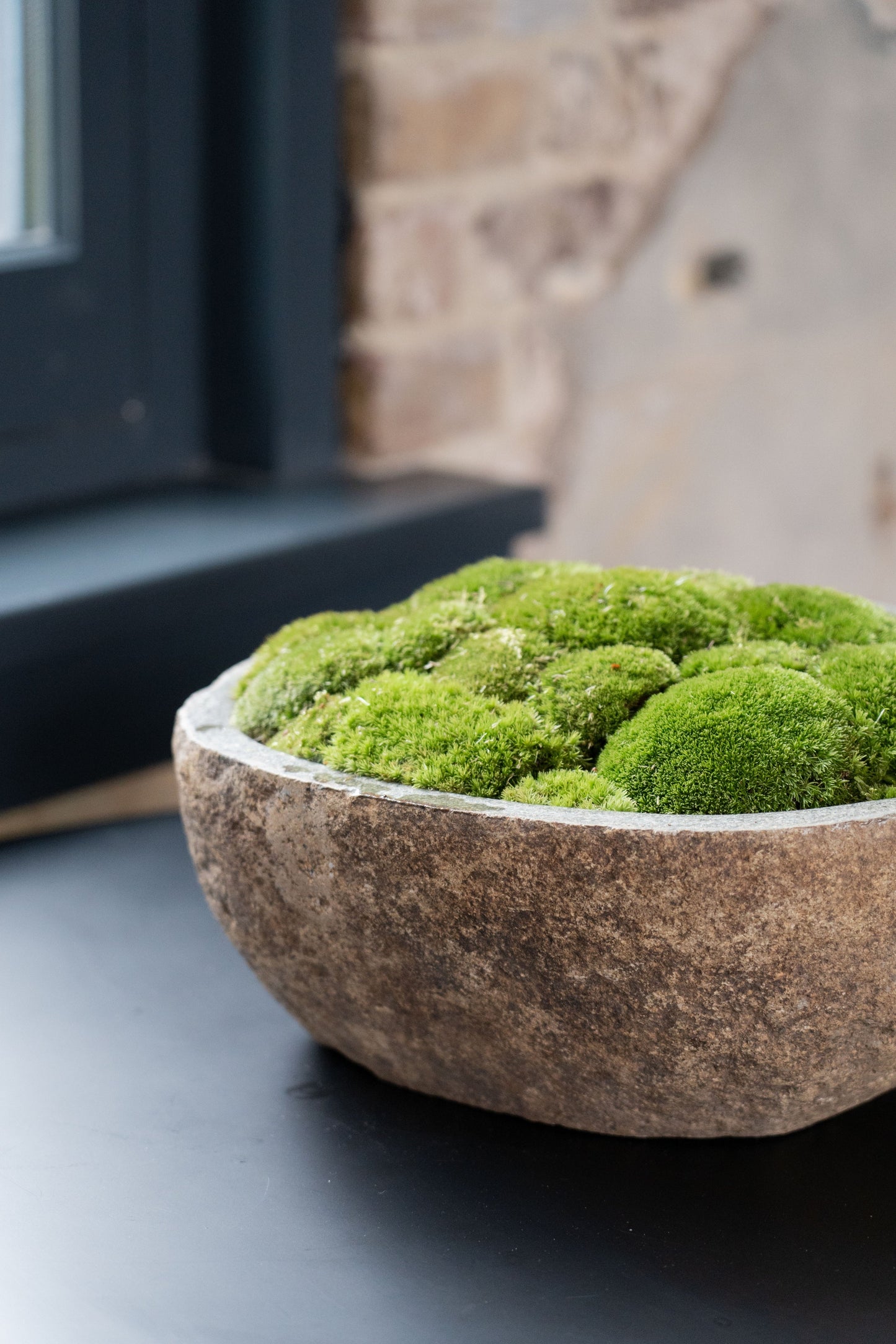 Indo Stone Moss Bowl