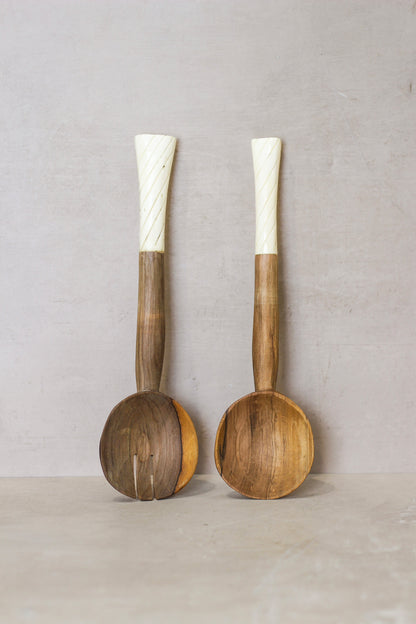 Kenya Salad Servers - 58.2