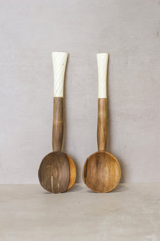 Kenya Salad Servers - 58.2