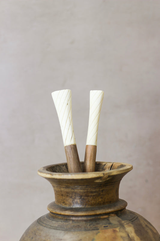 Kenya Salad Servers - 58.2