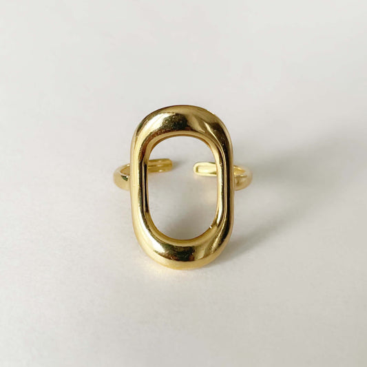 Cassidy Luxe 18k Gold Plated Ring