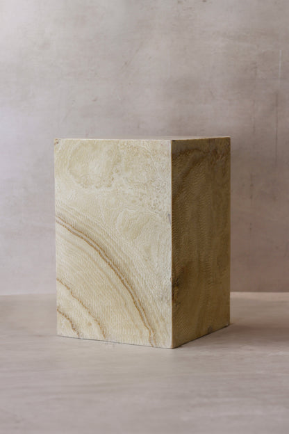 Onyx Side Table Pedestal - Hollow - No 14