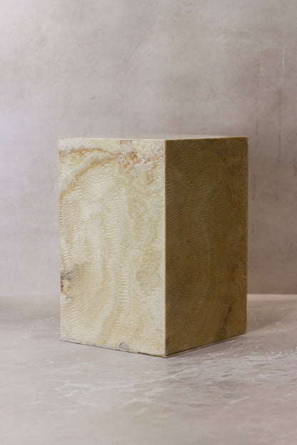 Onyx Side Table Pedestal - Hollow - No 14