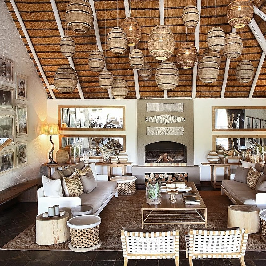 Bamileke Stool \ Table - 40cm - Natural