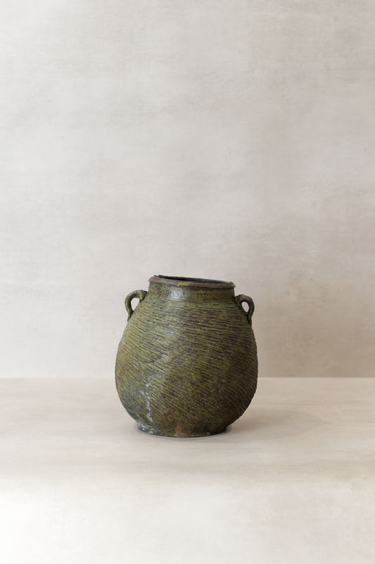 Antique Earthenware Preserve Pots - AEP 6