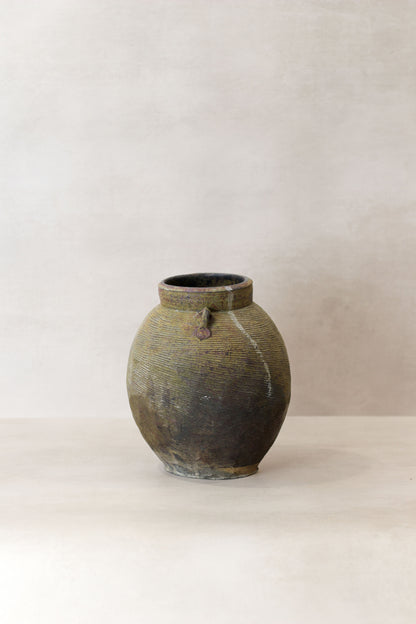 Antique Earthenware Preserve Pots - AEP 7