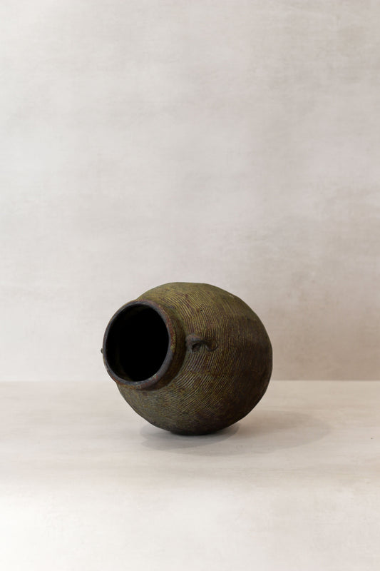 Antique Earthenware Preserve Pots - AEP 7