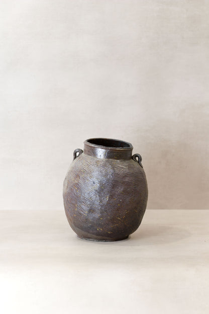 Antique Earthenware Preserve Pots - AEP 8