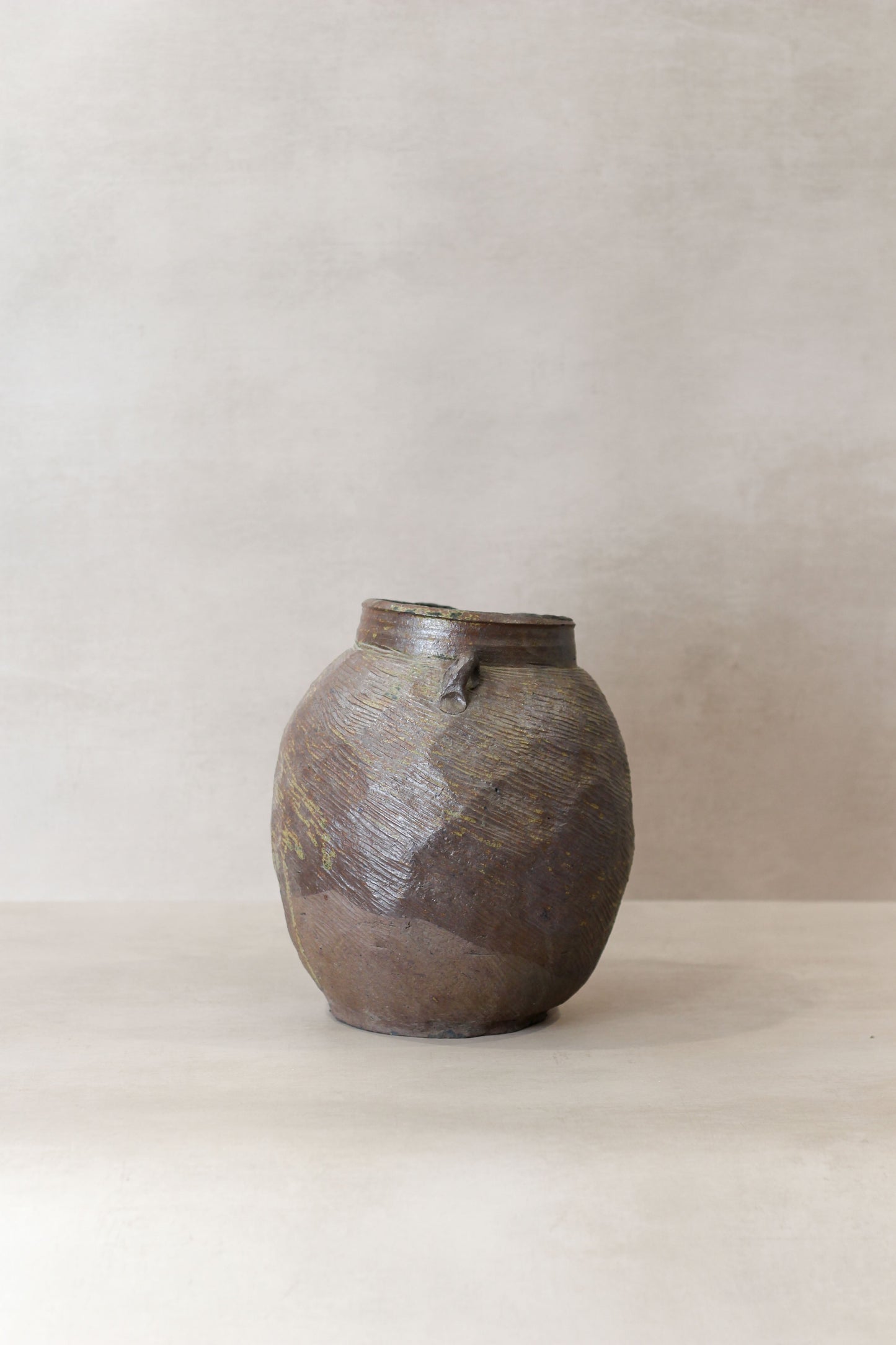 Antique Earthenware Preserve Pots - AEP 8