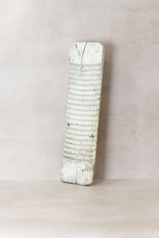 Vintage Elm Wooden Washboard - no 18