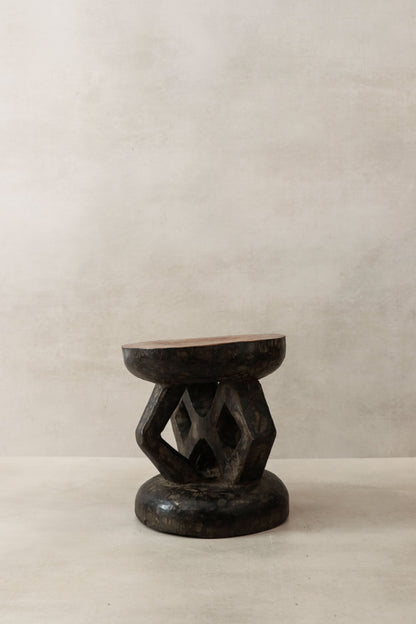 Vintage Tonga Stool - Copper Top - 25.3