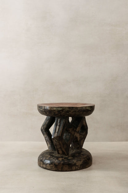 Vintage Tonga Stool - Copper Top - 25.2