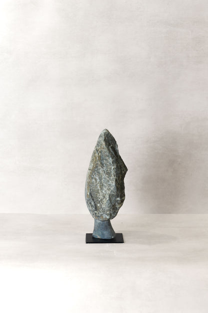 Stone head sculpture by Rizimu Chiwawa Zimbabwe (3110)