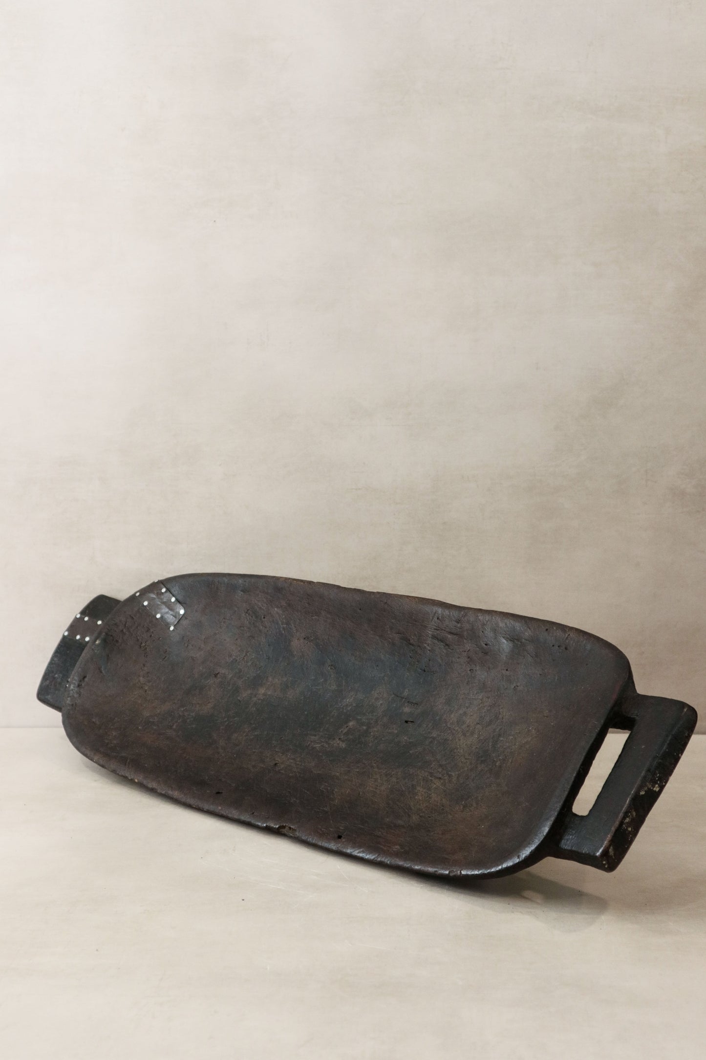 Vintage Zulu Food Platter - Hand carved 57.2