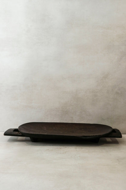 Vintage Zulu Food Platter - Hand carved 57.1