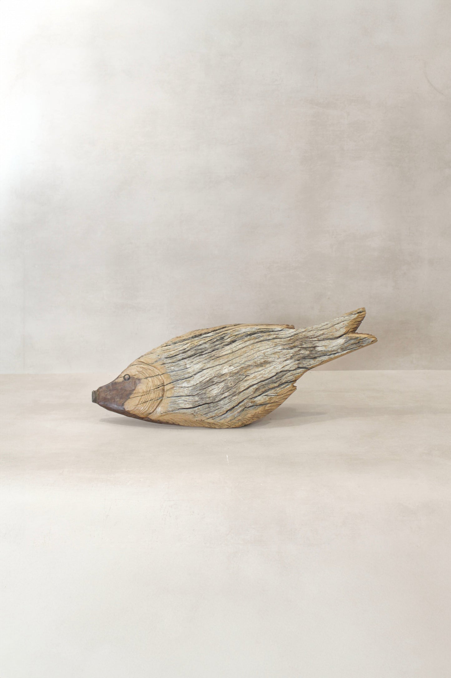 Driftwood Hand Carved Fish - (15.2)