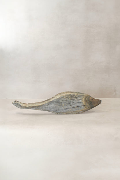 Driftwood Hand Carved Fish - (15.4)