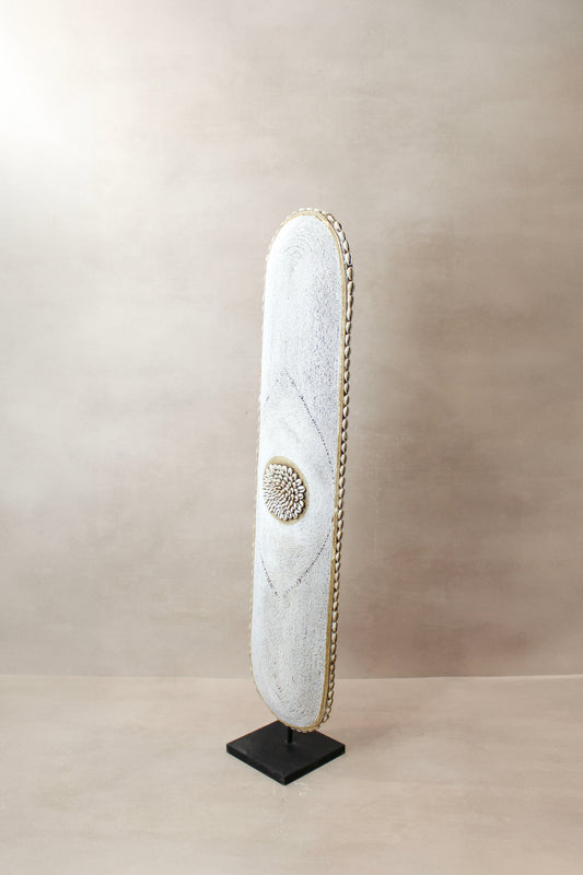 Cameroon Beaded Shield - Large Oblong -  BC03