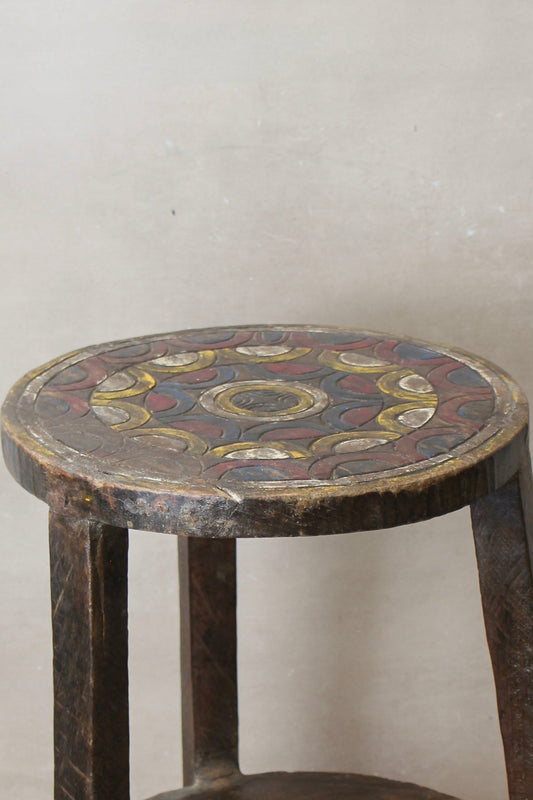 Vintage Ethiopian Two Tiered Coffee Table | ST02