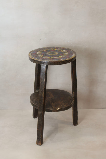 Vintage Ethiopian Two Tiered Coffee Table | ST02