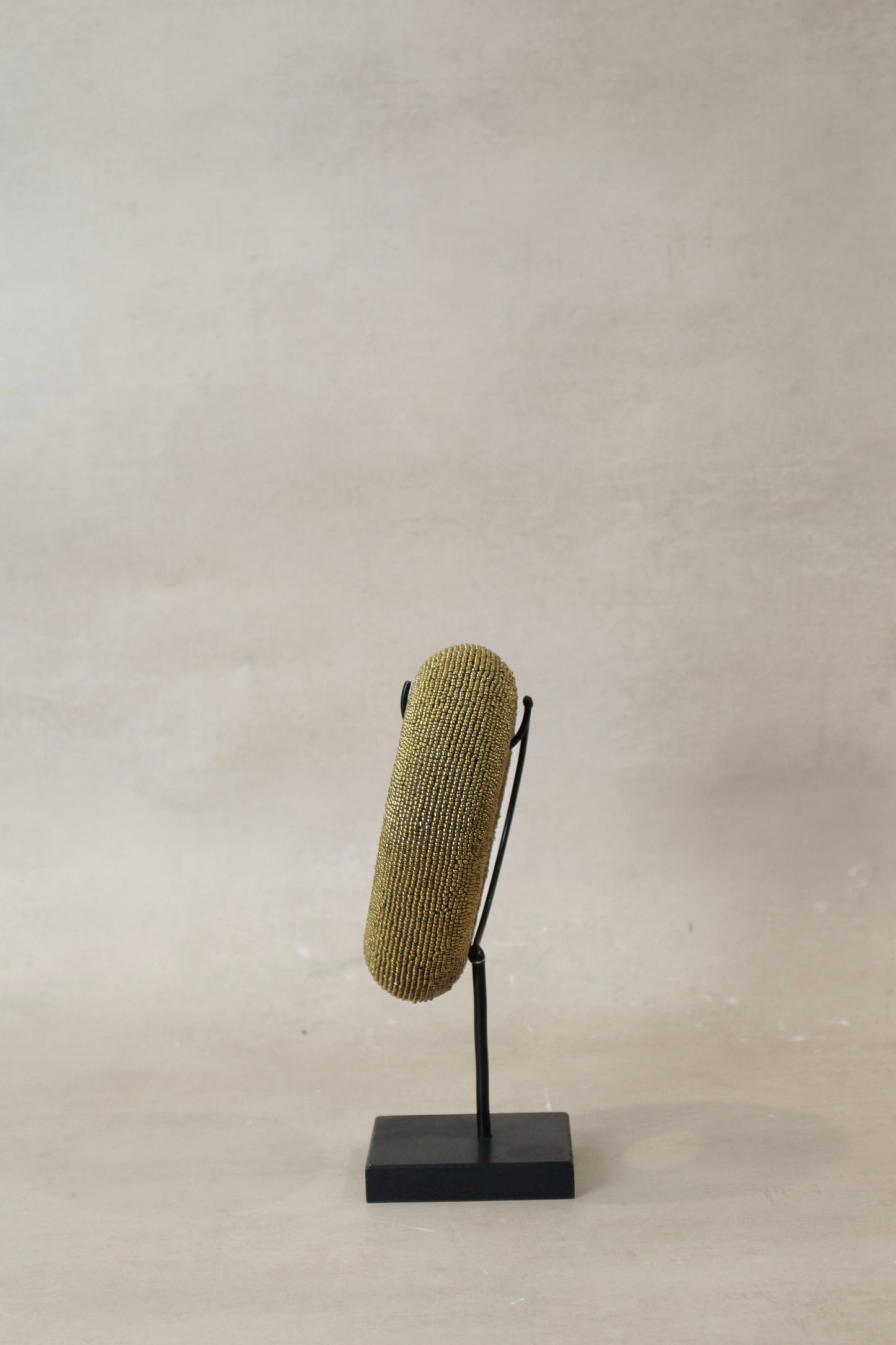 Cameroon beaded bracelet - Gold