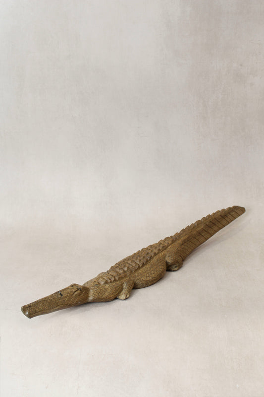 Zimbabwe Crocodile sculpture 56.1