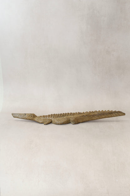 Zimbabwe Crocodile sculpture 56.1