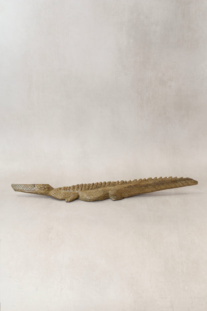 Zimbabwe Crocodile sculpture 56.1