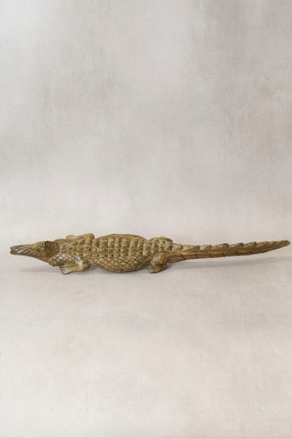 Zimbabwe Crocodile sculpture 56.2