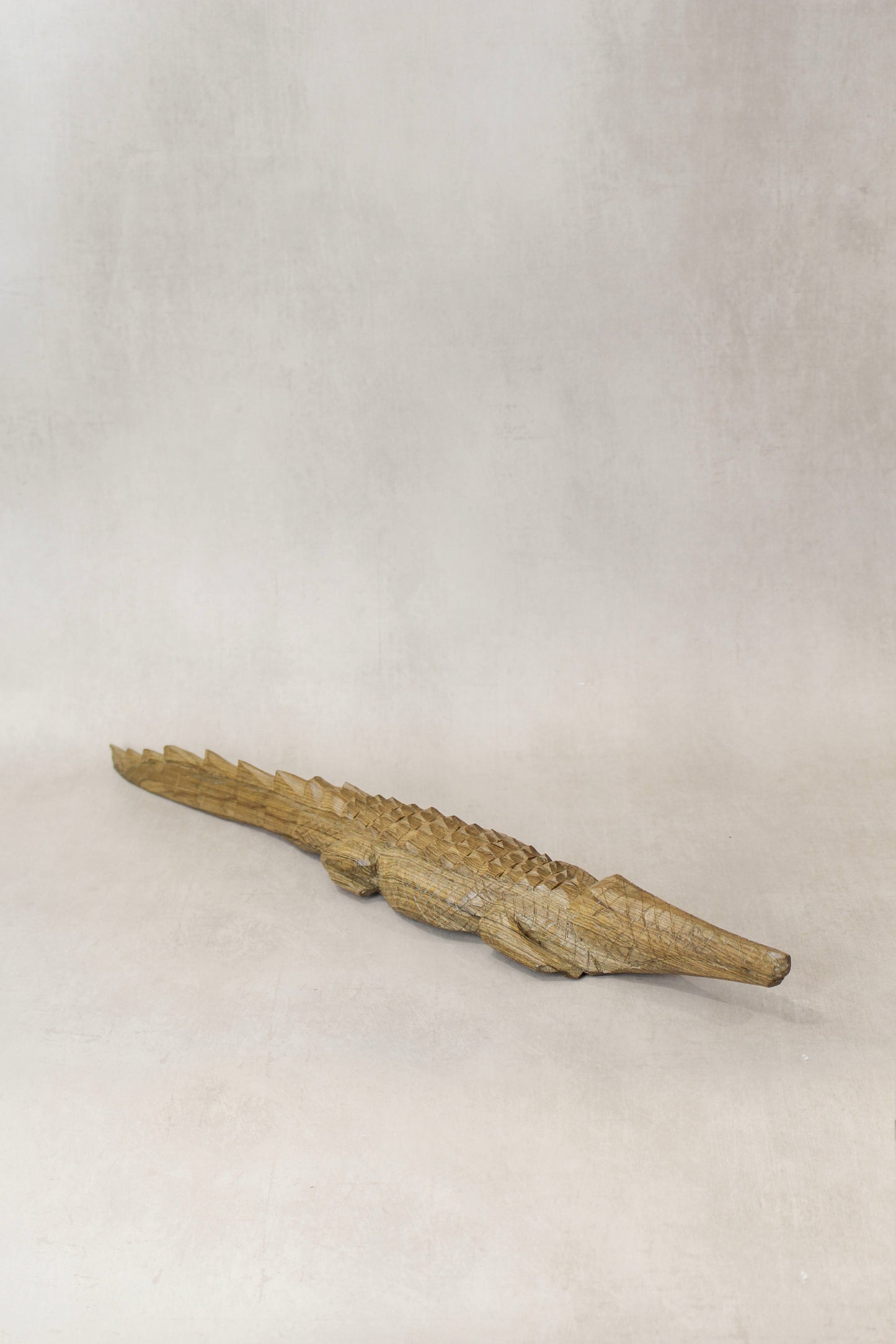 Zimbabwe Crocodile sculpture 56.2