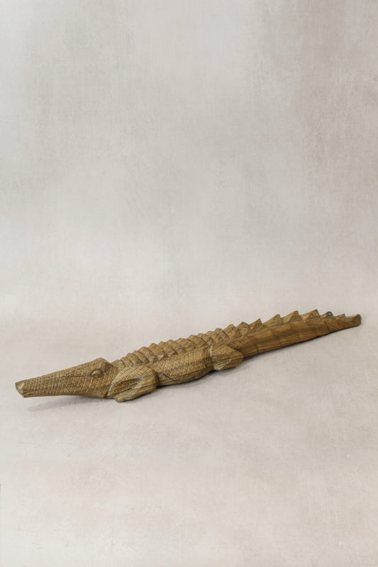 Zimbabwe Crocodile sculpture 56.3